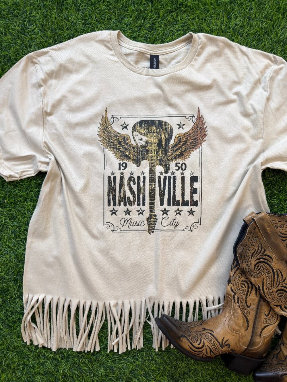 NOT PERFECT Nashville Fringe Tee